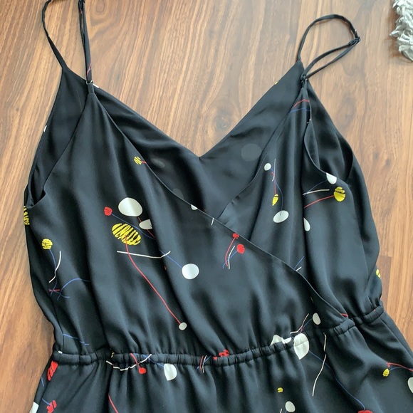 Babaton Printed Black Dress - size M - Picture 6 of 8